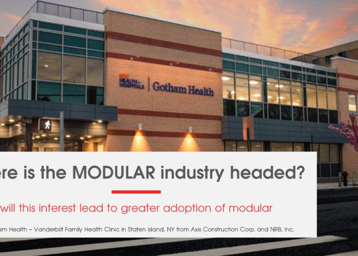 Where is the modular industry headed and will this interest lead to greater adoption of modular construction?