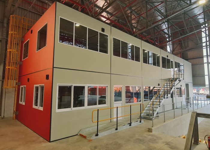 Project Completion: Coca-Cola SA Warehouse Offices